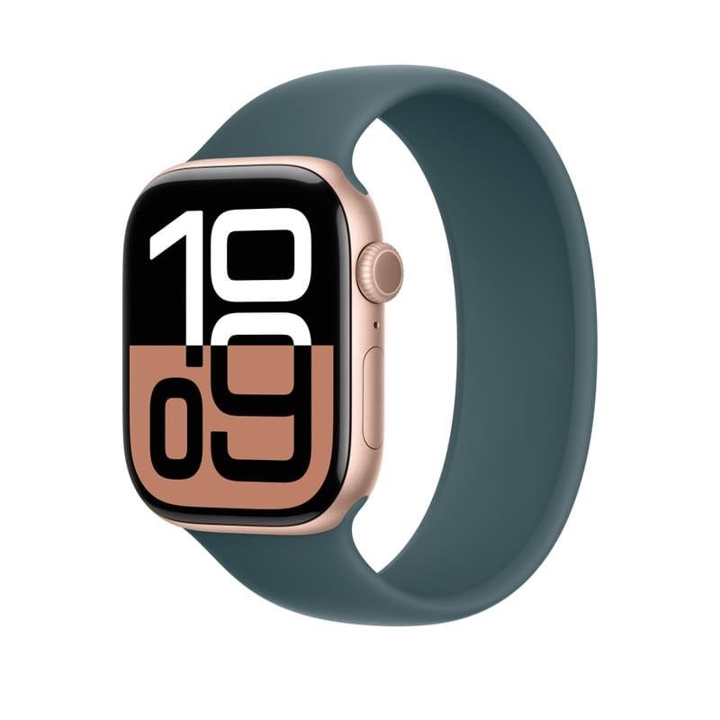Apple Watch Silicone Solo Loop Lake Green Size 6, Bandje, Apple, Nieuw, Apple