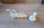 Familie gansjes en een vogelbeeldje van GOEBEL GERMANY, Ophalen of Verzenden