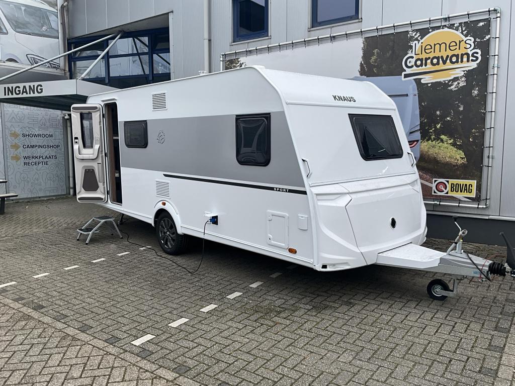 Knaus Sport 540 FDK STAPELBED-NIEUW MODEL, Caravans en Kamperen, Caravans, Overige typen, Bedrijf, Treinzit, Schokbreker