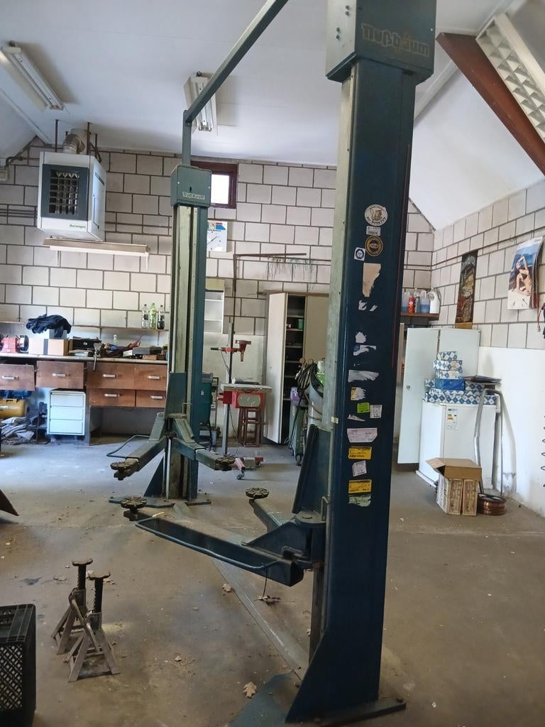 Nussbaum 2-koloms hefbrug 2500 kg, Auto diversen, Autogereedschap, Ophalen of Verzenden, Gebruikt