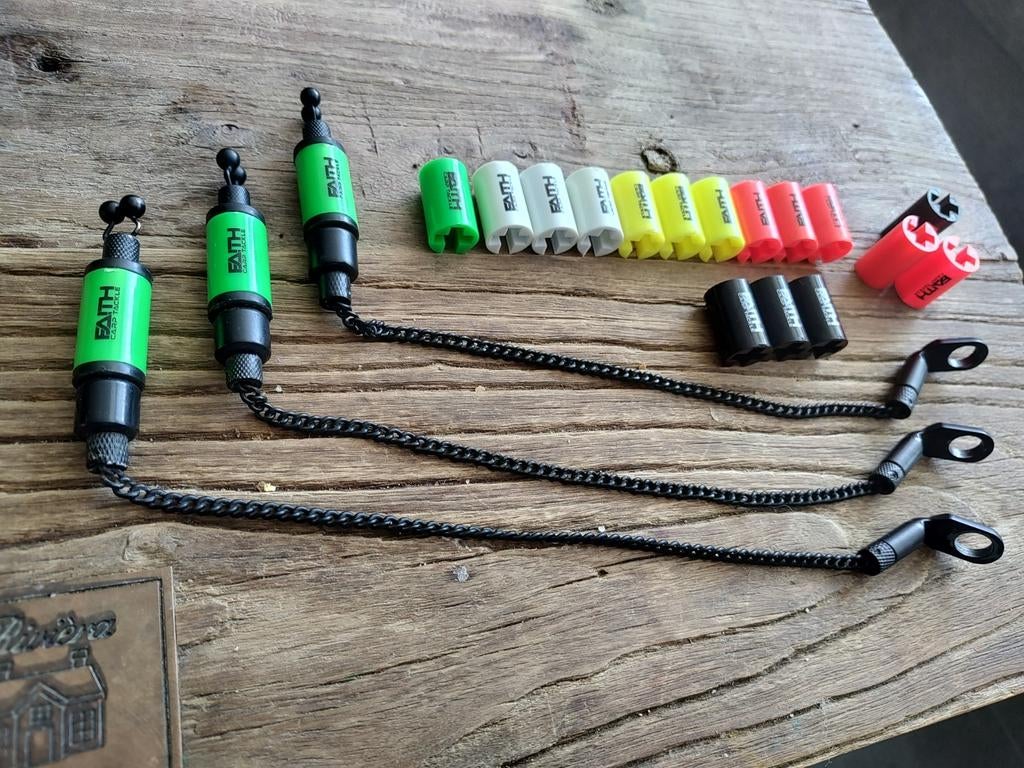 Faith swingers set met extra gewichten, Watersport en Boten, Hengelsport | Karpervissen, Ophalen of Verzenden, Gebruikt, Overige typen
