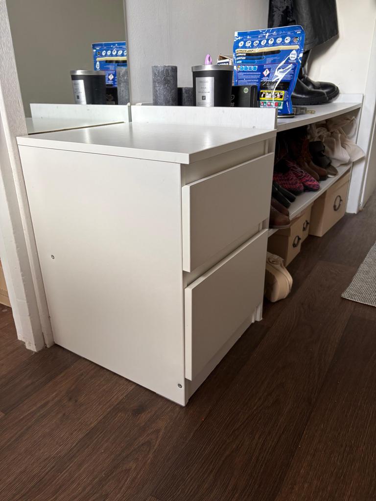 IKEA Kullen ladekast met 2 lades - Chest of 2 drawers, Huis en Inrichting, Ophalen, Overige materialen, Minder dan 50 cm, 1 of 2 laden