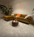 Mosterd gele bank, Ophalen of Verzenden, Zo goed als nieuw, 75 tot 100 cm