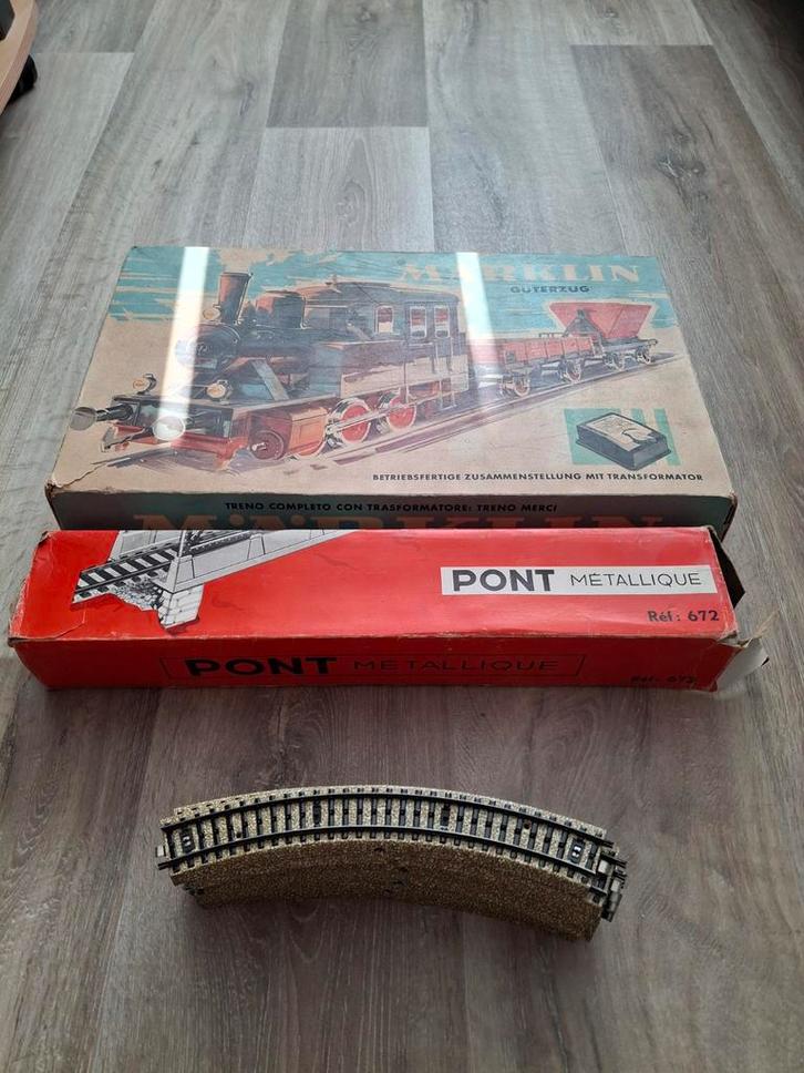 Marklïn HO 2923 treinset met extra onderdelen, Hobby en Vrije tijd, Modeltreinen | H0, Gebruikt, Treinset, Wisselstroom, Märklin