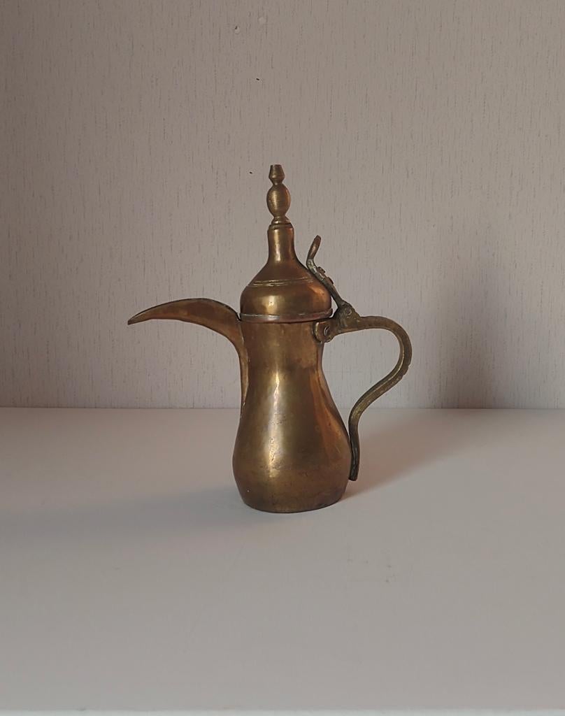 koperen koffiepot, Ophalen