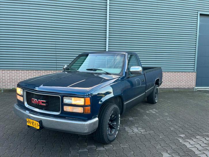 GMC Chevrolet Pick-up C1500 1994 V8, Auto's, Bestelauto's, Particulier, LPG, Automaat, Geïmporteerd, Blauw, Achterwielaandrijving