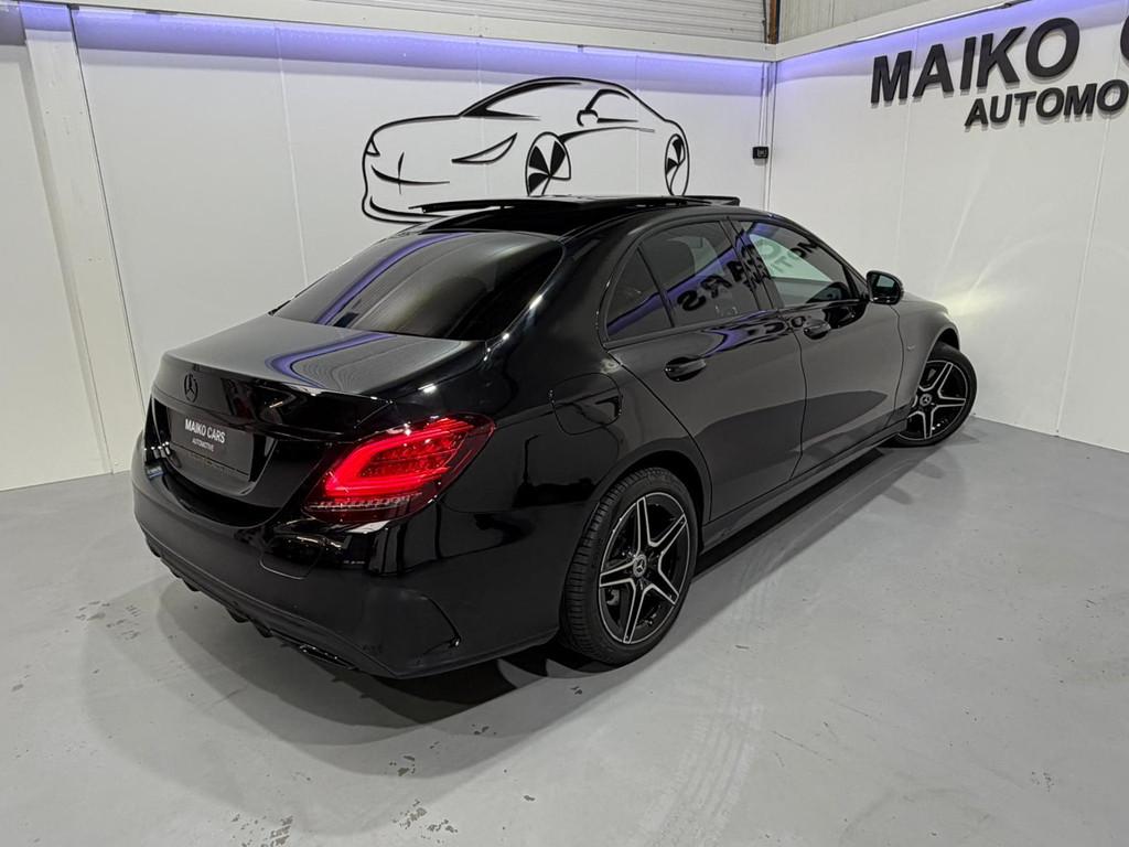 Mercedes-Benz C-klasse 300 e AMG LINE Limited| Panoramadak|, Auto's, Mercedes-Benz, Automaat, Achterwielaandrijving, Gebruikt