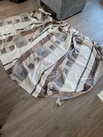 Gordijnen, Ophalen of Verzenden, Gebruikt, Bruin, 150 tot 200 cm