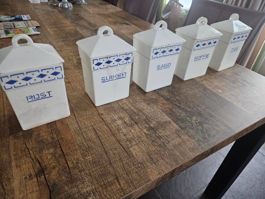 Oude voorraad potten, Antiek en Kunst, Ophalen of Verzenden