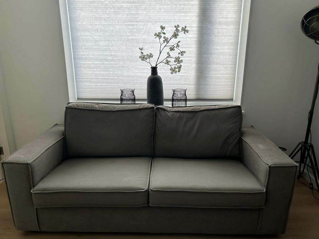 Comfortabele bank met uitwasbare hoezen - Rook- en diervrij, Ophalen, Modern, Comfortabel, Gebruikt, 150 tot 200 cm