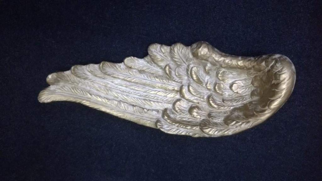 Grote engel vleugel keramiek, Ophalen