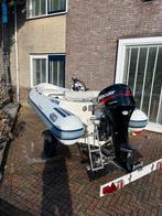 Rib rubberboot met 40pk, Ophalen, Zo goed als nieuw, Minder dan 70 pk, 3 tot 6 meter
