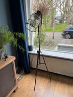 Mooie lamp met glazen kap, Ophalen, Zo goed als nieuw, Glas, 150 tot 200 cm
