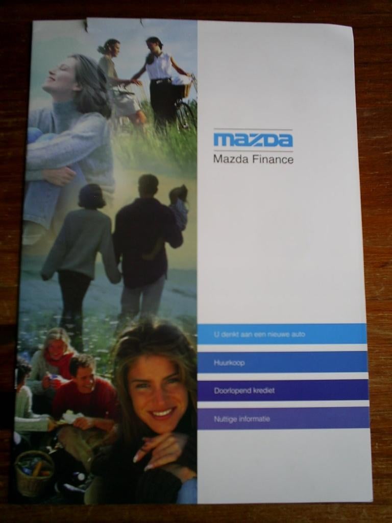 Mazda Finance 2000 8 pag., Verzenden, Zo goed als nieuw, Mazda