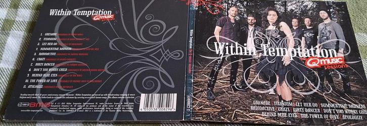 Within Temptation - Q-Music Sessions CD, Cd's en Dvd's, Cd's | Rock, Zo goed als nieuw, Poprock, Ophalen of Verzenden