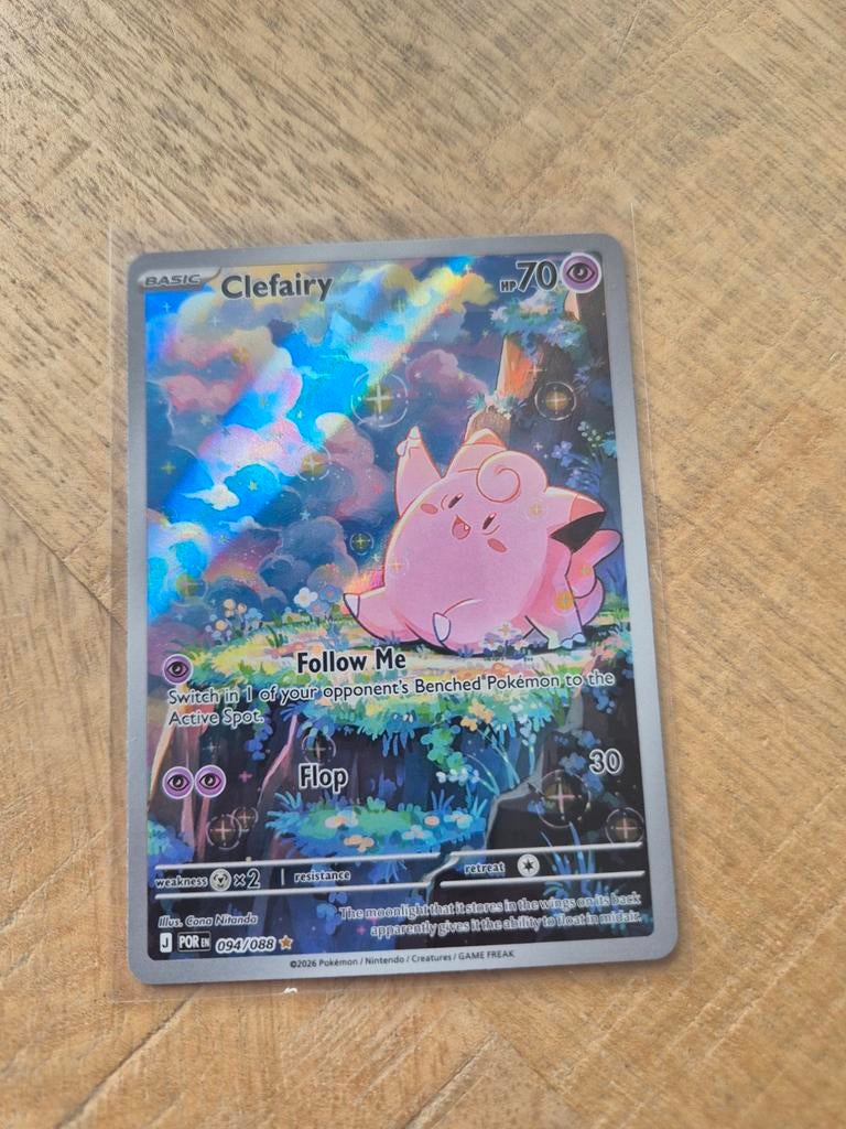 Pokémon Clefairy 094/088, Hobby en Vrije tijd, Verzamelkaartspellen | Pokémon, Ophalen of Verzenden