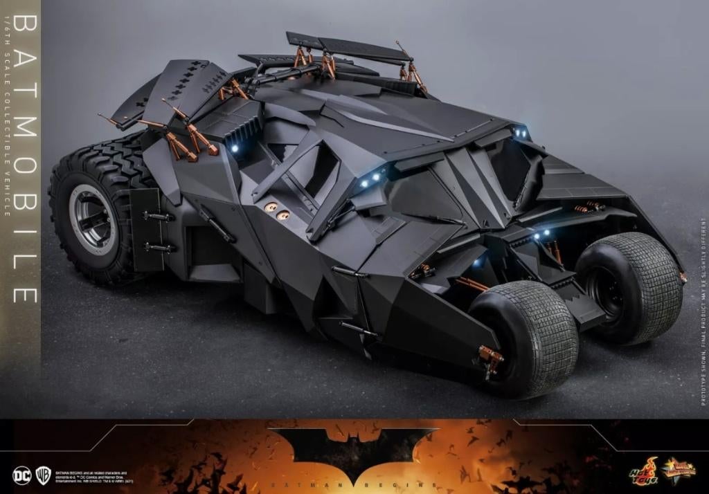 Hot Toys: Batman the Dark Knight - Batmobile MMS596, Ophalen of Verzenden, Zo goed als nieuw