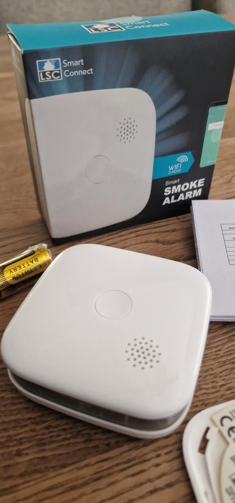 LSC Smart Connect WiFi Rookmelder - Nieuw in verpakking, Ophalen, Nieuw, Detector, Sensor of Melder, Rook