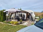 Unico milaan voortent en luifel omloopmaat 13.1 te koop, Caravans en Kamperen, Ophalen, Gebruikt, Ten Cate All Season 200g/m2