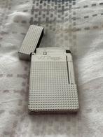 S.T. Dupont Ligne 2 Lighter – Silver Guilloché, Verzenden, Zo goed als nieuw, Aansteker