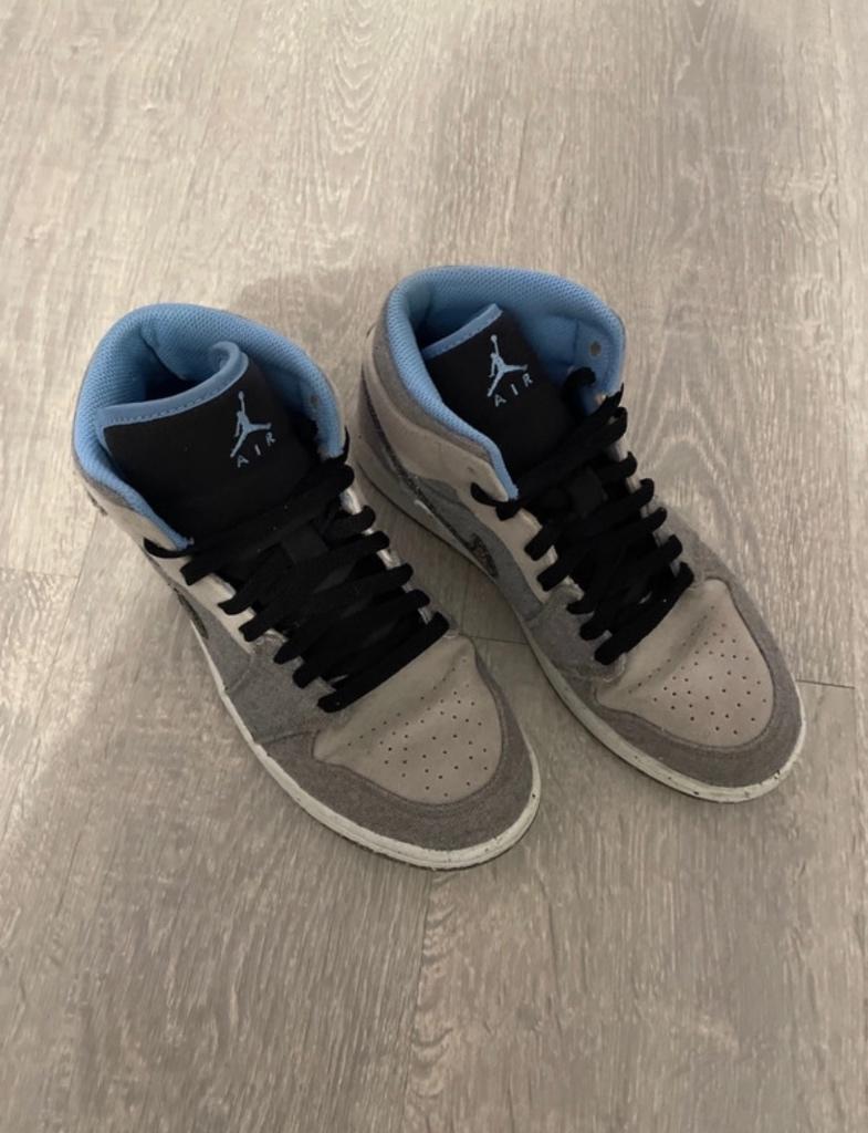 Men Air Jordan 1s, Ophalen, Blauw, Nike, Sneakers of Gympen