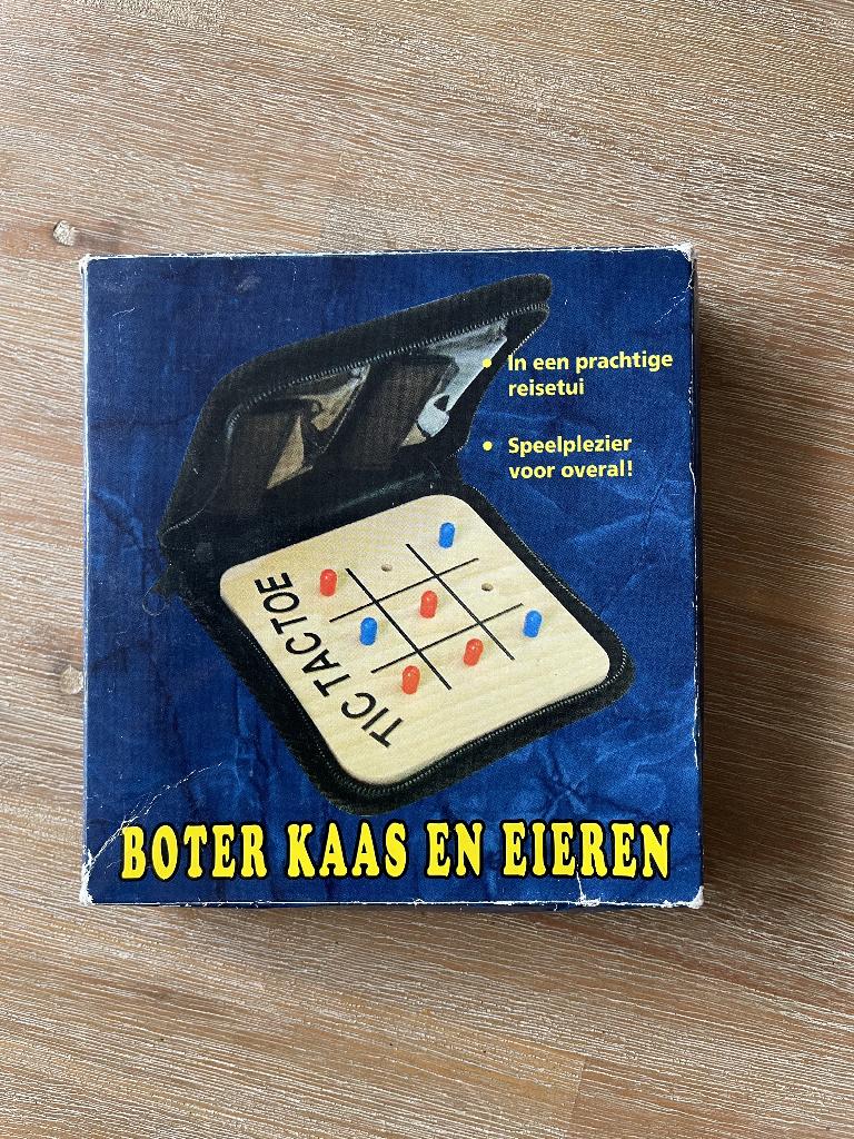 Reisspel Boter kaas en eieren, Ophalen of Verzenden, Zo goed als nieuw, Reisspel