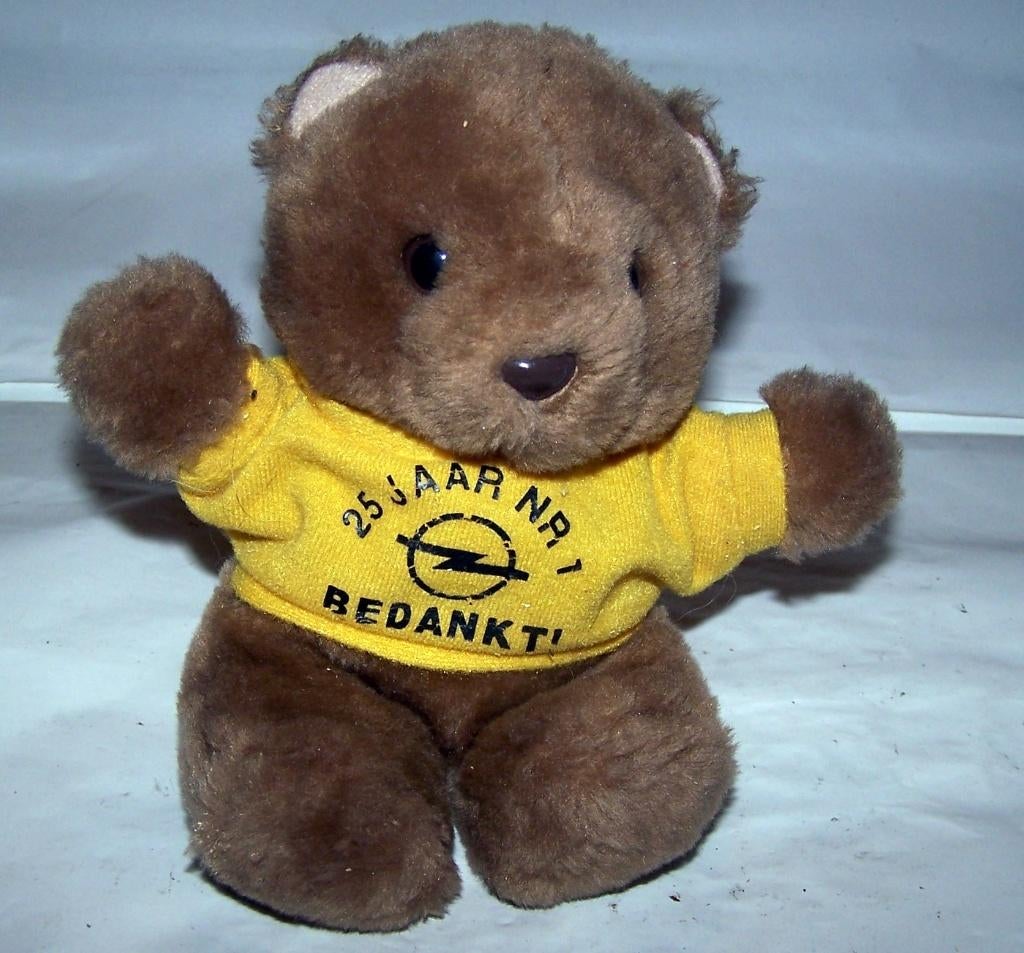 Vintage beertje Opel 25 jaar nr. 1. Izgs., Ophalen of Verzenden, Zo goed als nieuw, Auto's