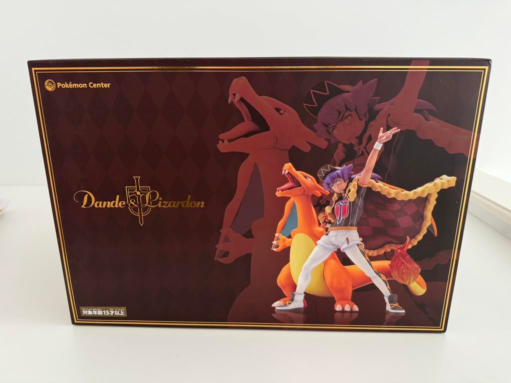 Kotobukiya Pokémon center limited Leon&Charizard figure set, Verzamelen, Ophalen of Verzenden, Nieuw