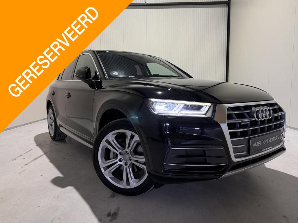 Audi Q5 2.0 TFSI quattro Ambient/Leder/Virtual, Auto's, Automaat, Gebruikt, 4 cilinders, Bluetooth