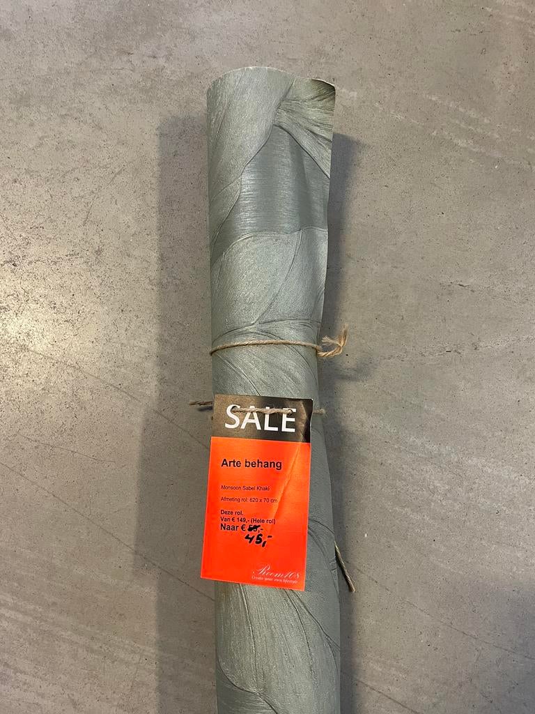 Behang Arte Sabel Khaki, Huis en Inrichting, Stoffering | Behang, minder dan 10 m², Ophalen
