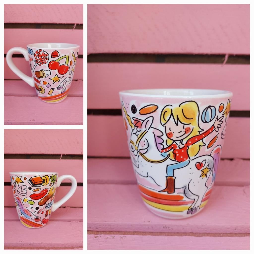 Blond Amsterdam unicorn mok 0,35L, Huis en Inrichting, Keuken | Servies, Blond Amsterdam, Ophalen of Verzenden, Zo goed als nieuw