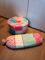 Lief! Poef + rolkussen ( zitzak ), Minder dan 50 cm, Gebruikt, Rond, Minder dan 50 cm