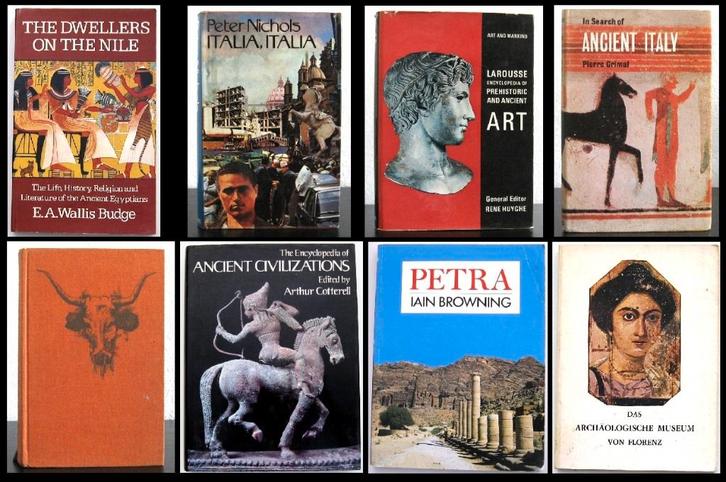 [Italië Oudheid] 8 boeken o.a. In search of ancient Italy, Boeken, Geschiedenis | Wereld, Gelezen, Europa, 14e eeuw of eerder