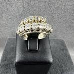 Gouden ring | 14K | 5,41gr | rijring bicolor | 404081, Ophalen of Verzenden, Zo goed als nieuw, 17 tot 18, Dame