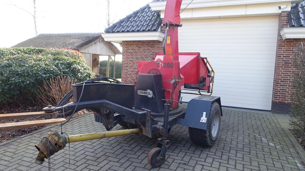 Linddana TP200 houthakselaar versnipperraar, Hakselaar