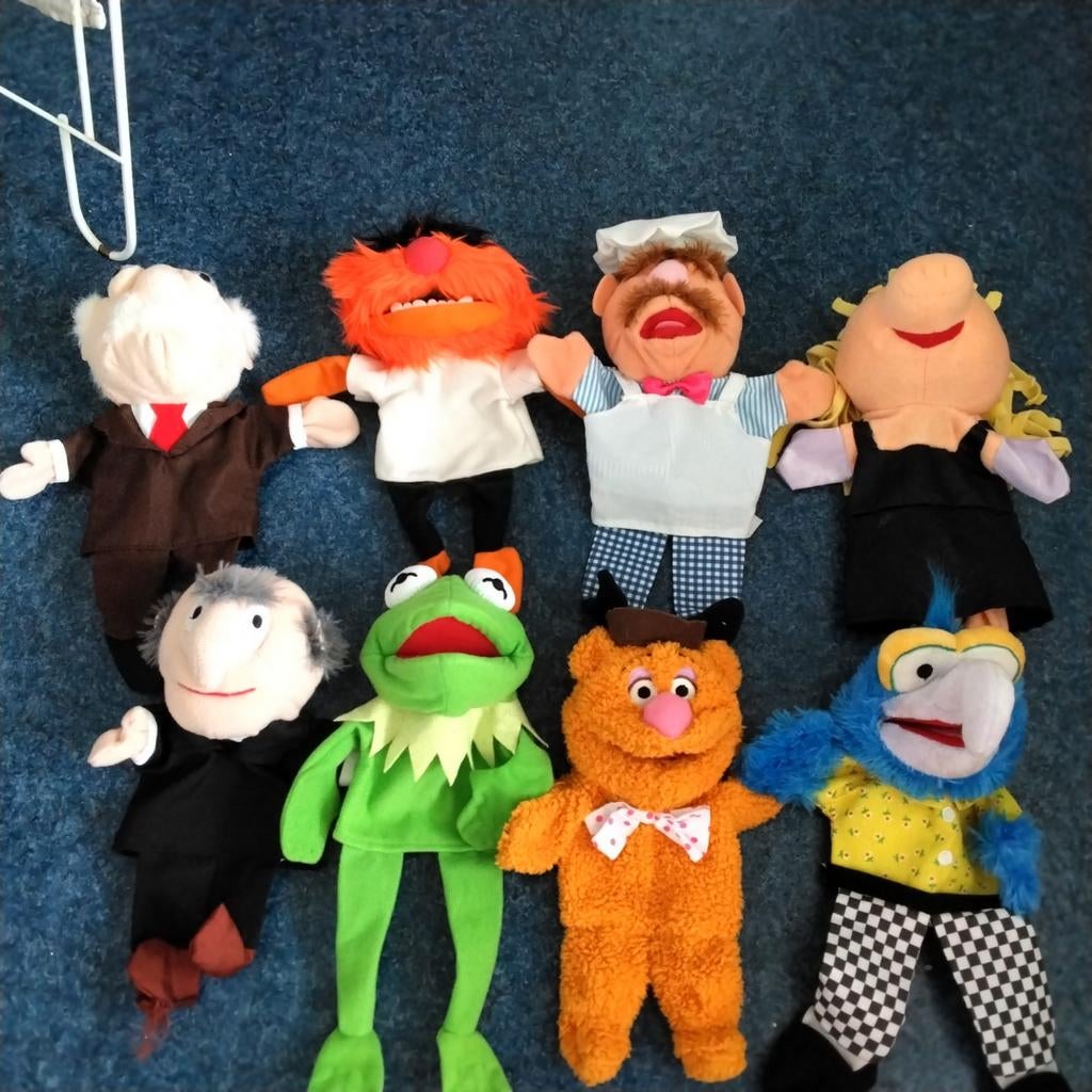 Muppet Show handpoppen complete serie, Ophalen of Verzenden, Gebruikt, Overige typen