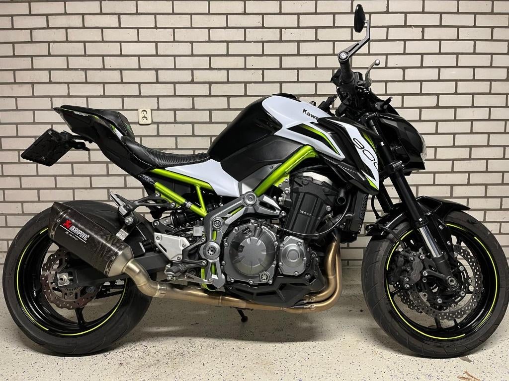 Kawasaki Z900 (bj 2019) + Akrapovic, Motoren, 4 cilinders, Motorrijbewijs A, 948 cc, Gebruikt