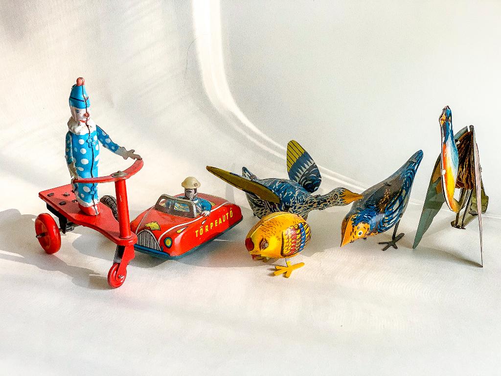 Blikken Speelgoed - Replica's uit de jaren '70, Antiek en Kunst, Antiek | Speelgoed, Ophalen