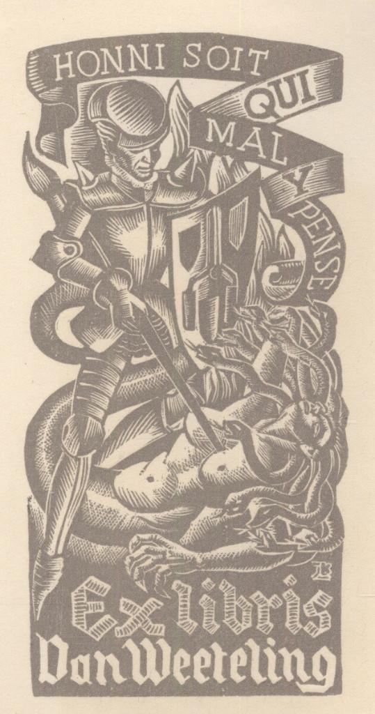 1023 Ex Libris Nederland : Jaap Kuijper, z.j., Antiek en Kunst, Verzenden