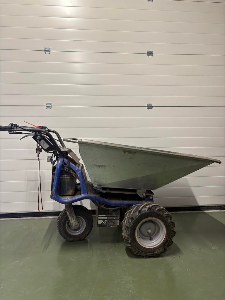 Dumper Jet Elektrische Kruiwagen - Krachtig en Efficiënt, Ophalen, Gebruikt, Elektrisch, Tweewielig