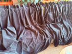 Zwarte velours gordijnen  300 cm breed x 150 cm hoog 🖤🖤, Gebruikt, Zwart, Ophalen of Verzenden, 200 cm of meer