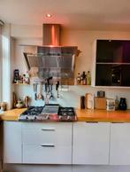 Boretti fornuis & afzuigkap, keukenkasten & Siemens koelkast, Ophalen, Gebruikt, Hout, Hoekkeuken