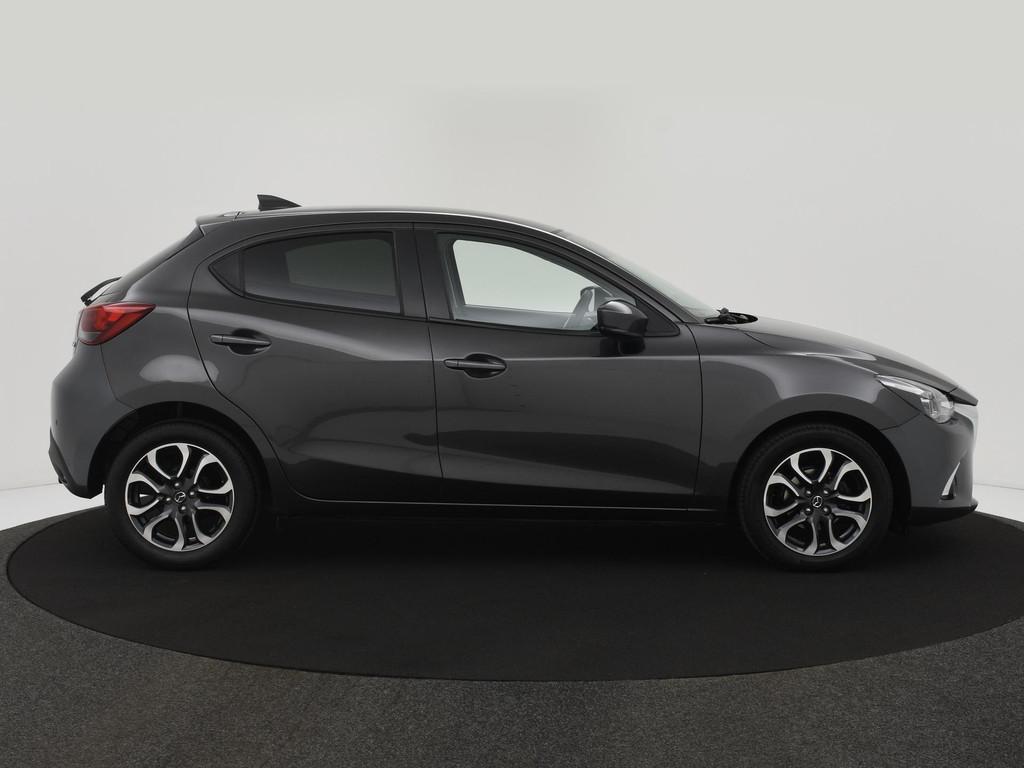 Mazda 2 1.5 Skyactiv-G TS+ AUTOM. NAVI|CLIMA|LED|BLIS|CRUISE, 1005 kg, Stof, Euro 6, 4 cilinders