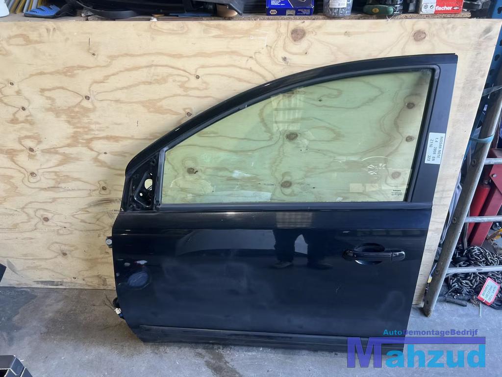 NISSAN NOTE ZWART Z11G Links voor deur portier 2005-2012, Deur, Takashima 1-chome 1-1
220-8686  Yokohama, Voor, Ophalen of Verzenden