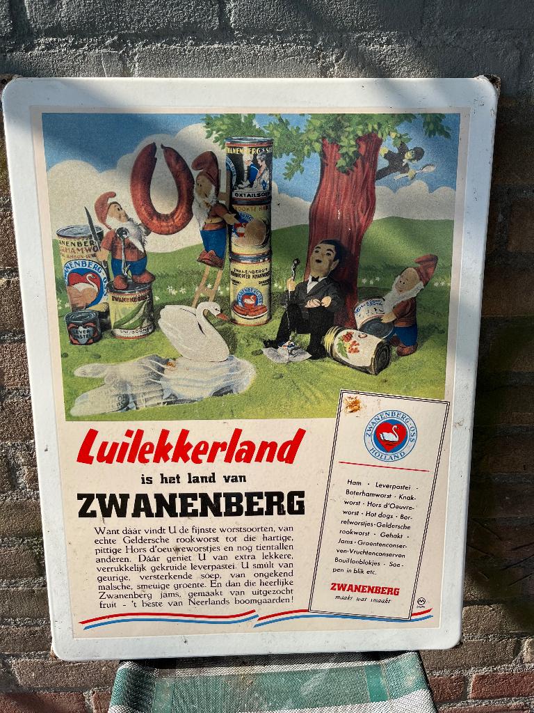 Emaille bord plaat reclamebord antiek oud emaillebord, Verzamelen, Merken en Reclamevoorwerpen, Ophalen, Zo goed als nieuw, Reclamebord