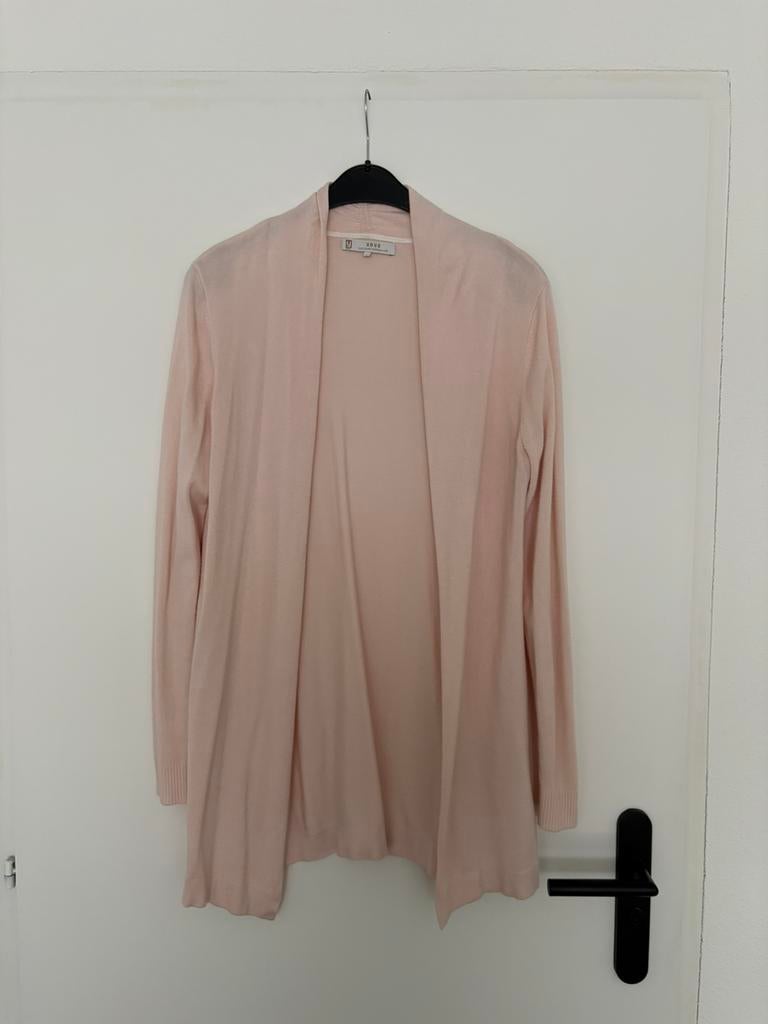 YaYa licht roze lang vest mt L, Ophalen of Verzenden, Gedragen, Maat 42/44 (L), Roze