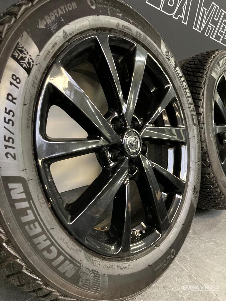 18” originele Mazda CX30 velgen + winterbanden 5x114.3 BDEL-, 18 inch, -, -, Banden en Velgen
