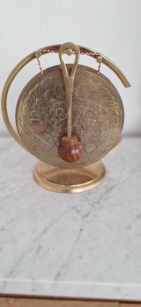 Gong, Antiek en Kunst, Ophalen, Brons