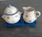 Zeller Petite Rose suikerpot en melkkannetje, Ophalen, Overige materialen, Overige typen, Zo goed als nieuw