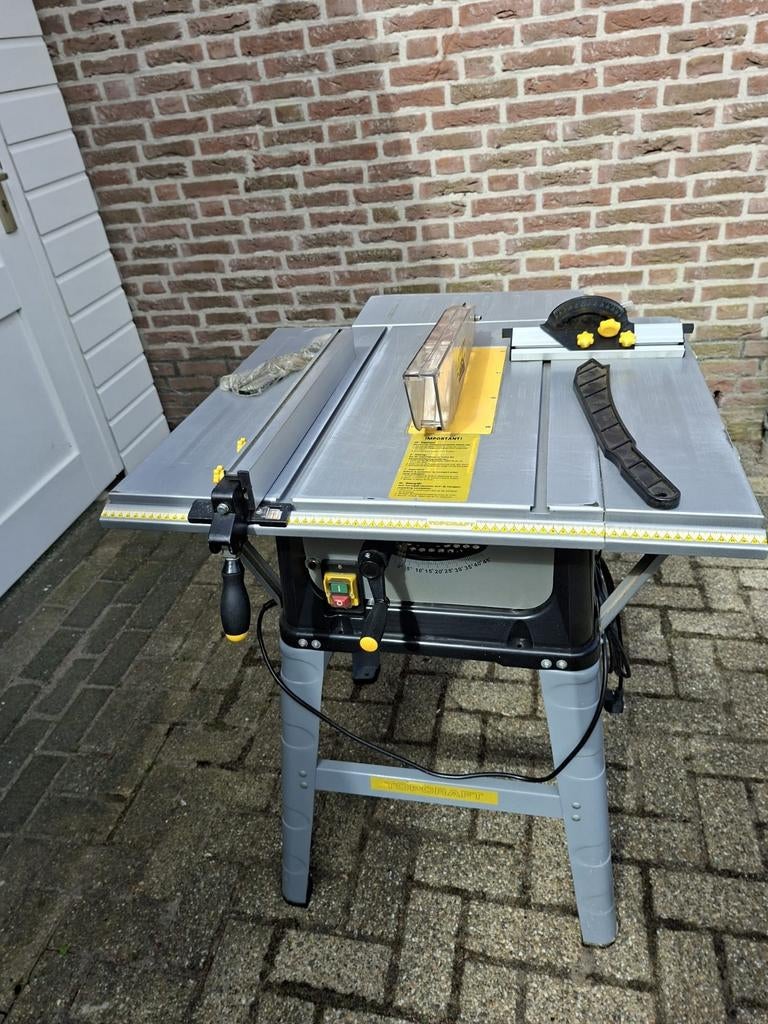 Cirkel zaagtafel, 1500 watt, Ophalen, Gebruikt, Cirkelzaag, Topcraft
